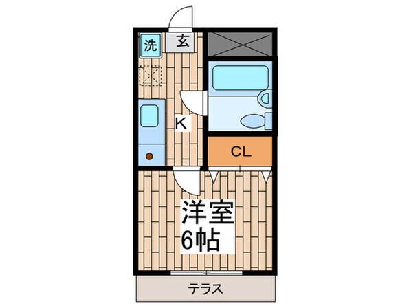 エクセル秀和の物件間取画像